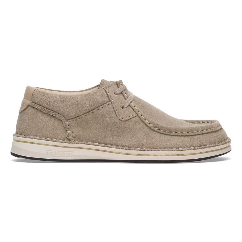 Scarpa allacciata in suede PASADENA N 1029671 TAUPE BIRKENSTOCK Taupe 