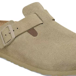 Sabot in pelle scamosciata BOSTON 1025844 FADED KHAKI BIRKENSTOCK Faded khaki 
