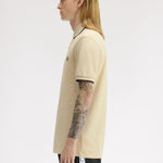 Polo manica corta M3600 12B FRED PERRY Oatm/snwh/anchgr 