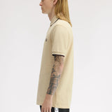 Polo manica corta M3600 12B FRED PERRY Oatm/snwh/anchgr 