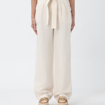 Pantalone largo con cintura in vita CFWWTR0151FRUT3043 8178 WOOLRICH White 