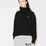 Maglia collo alto Boke Flower FD62PU4323LC 99J KENZO Black 