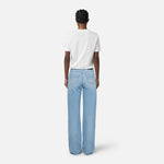 Jeans in denim con strass PJ06N56E2 192 ELISABETTA FRANCHI Light blue 