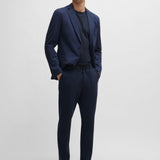 Pantalone slim fit in jersey 50502477 10245125 01 404 BOSS Blue 