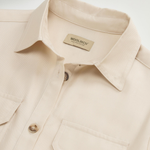 Abito lungo in tencel CFWWDR0190FRUT3945 8867 WOOLRICH Light oak 
