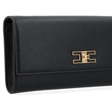 Baguette in ecopelle con catena BS32A51E2 110 ELISABETTA FRANCHI Nero 