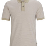 Polo in cotone mercerizzato 50513580 10259971 01 255 BOSS Dark beige 