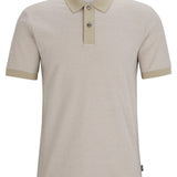 Polo in cotone mercerizzato 50513580 10259971 01 255 BOSS Dark beige 