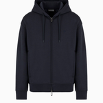 Felpa con zip e cappuccio 6D1M90 1JOTZ 0920 EMPORIO ARMANI Blu navy 