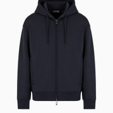 Felpa con zip e cappuccio 6D1M90 1JOTZ 0920 EMPORIO ARMANI Blu navy 