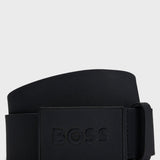 Cintura in pelle lavorata 50471333 10219316 01 001 BOSS Black 