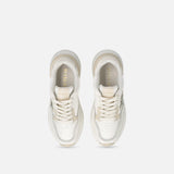 Sneaker chunky con satin e strass SS0055P073 DY7 PINKO Yougurt 