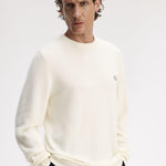 Maglione in piqué K1309 560 FRED PERRY Ecru 