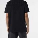 T-Shirt girocollo con logo monogram MTK8682 PJY002N 02 PHILIPP PLEIN Black 
