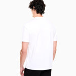 T-shirt girocollo Premium Label in jersey di cotone 7M001562 AF17789 U0002 EA7 White 