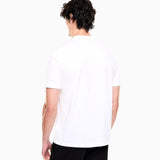 T-shirt girocollo Premium Label in jersey di cotone 7M001562 AF17789 U0002 EA7 White 