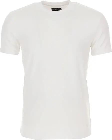 T-Shirt manica corta 8N1TF0 1JCDZ 0100 EMPORIO ARMANI White 