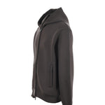 Felpa con zip e cappuccio EM002866 AF17547 U8120 EMPORIO ARMANI Dark green 