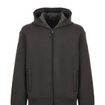 Felpa con zip e cappuccio EM002866 AF17547 U8120 EMPORIO ARMANI Dark green 