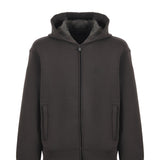 Felpa con zip e cappuccio EM002866 AF17547 U8120 EMPORIO ARMANI Dark green 
