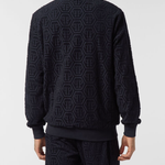 Felpa con motivo jacquard MJB3769 PTE021N 24 PHILIPP PLEIN Navy 