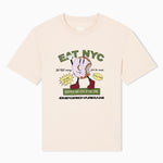 T-shirt in jersey stampa EAT NYC Capsule New York EM003622 AF14836 M1183 EMPORIO ARMANI Donut beige 