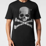 T-Shirt girocollo Skull&Bones MTK6188 PJY002N 02 02 PHILIPP PLEIN Black 