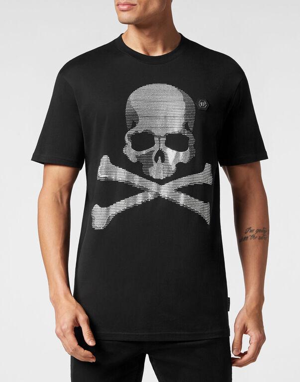 T-Shirt girocollo Skull&Bones MTK6188 PJY002N 02 02 PHILIPP PLEIN Black 