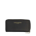 Portafoglio in ecopelle con zip 12600371 293 ERMANNO FIRENZE Black 