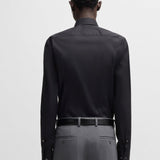Camicia slim fit in cotone elasticizzato 50479915 10151300 03 001 BOSS Black 