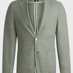 Giacca slim fit con tessutto micromotivo 50540742 10271168 01 311 BOSS Medium green 