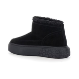 Stivaletto in pelle scamosciata con pelliccia SS0105P055 Z99 PINKO Black 