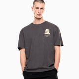 T-Shirt girocollo serie Graphic in jersey di cotone 7M001398 AF13244 U8111 EA7 Grey 