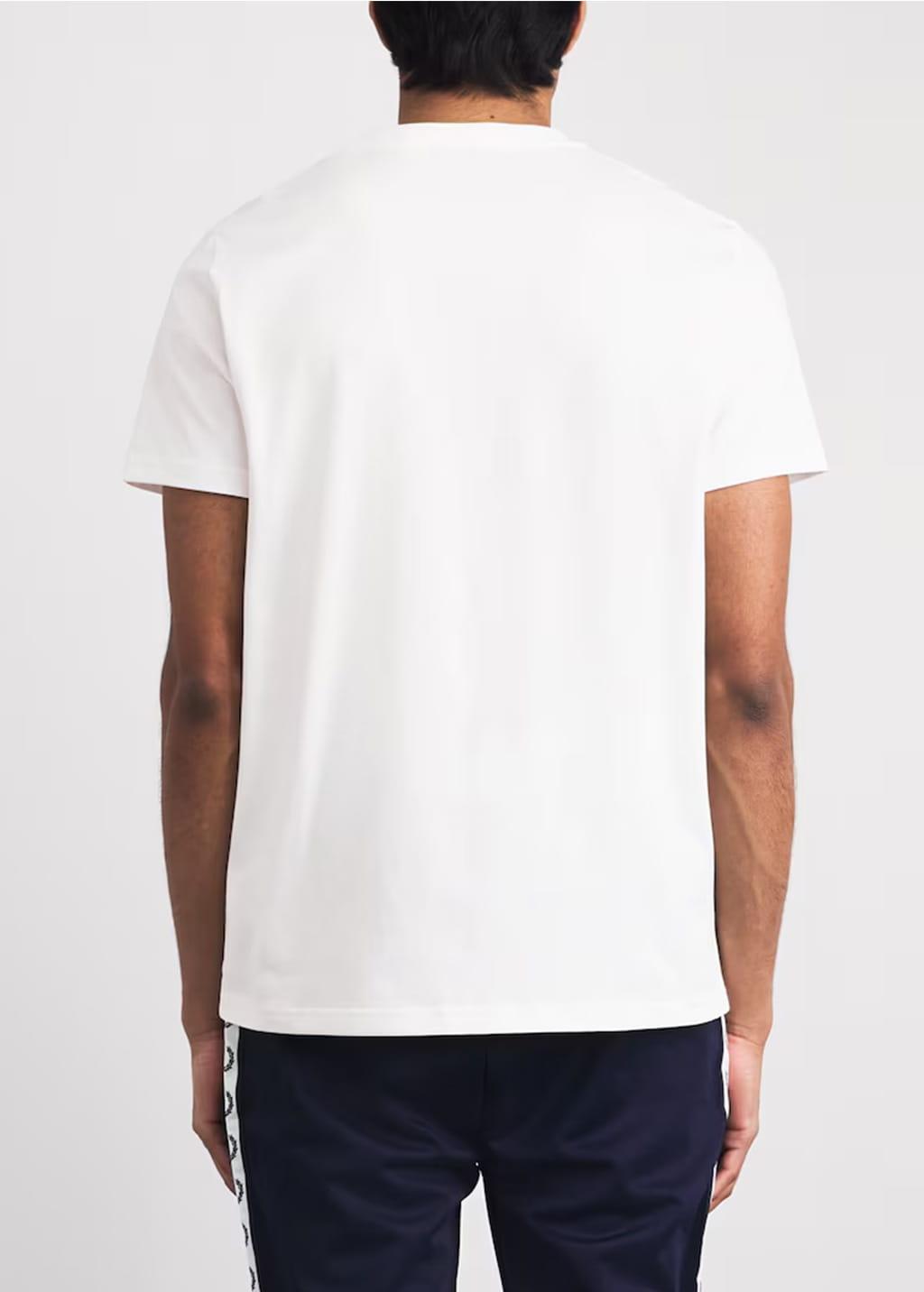 T-Shirt manica corta M2406 129 FRED PERRY Snow white 