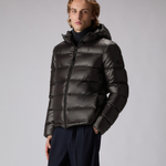 Piumino in nylon lucido PEU5692 01181950 NER PEUTEREY Black 