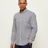 Camicia botton down in cotone 50562048 10262111 01 404 BOSS Dark blue 