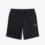 Bermuda in felpa di cotone S8505 102 FRED PERRY Black 