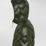 Piumino con cappuccio PEU5581 01181950 669 PEUTEREY Green 