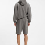Felpa con cappuccio 50486478 10231445 01 025 BOSS Dark grey 