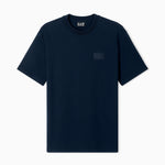 T-shirt Lux Identity in jersey di misto modal 7M001357 AF13862 UB102 EA7 Blu 