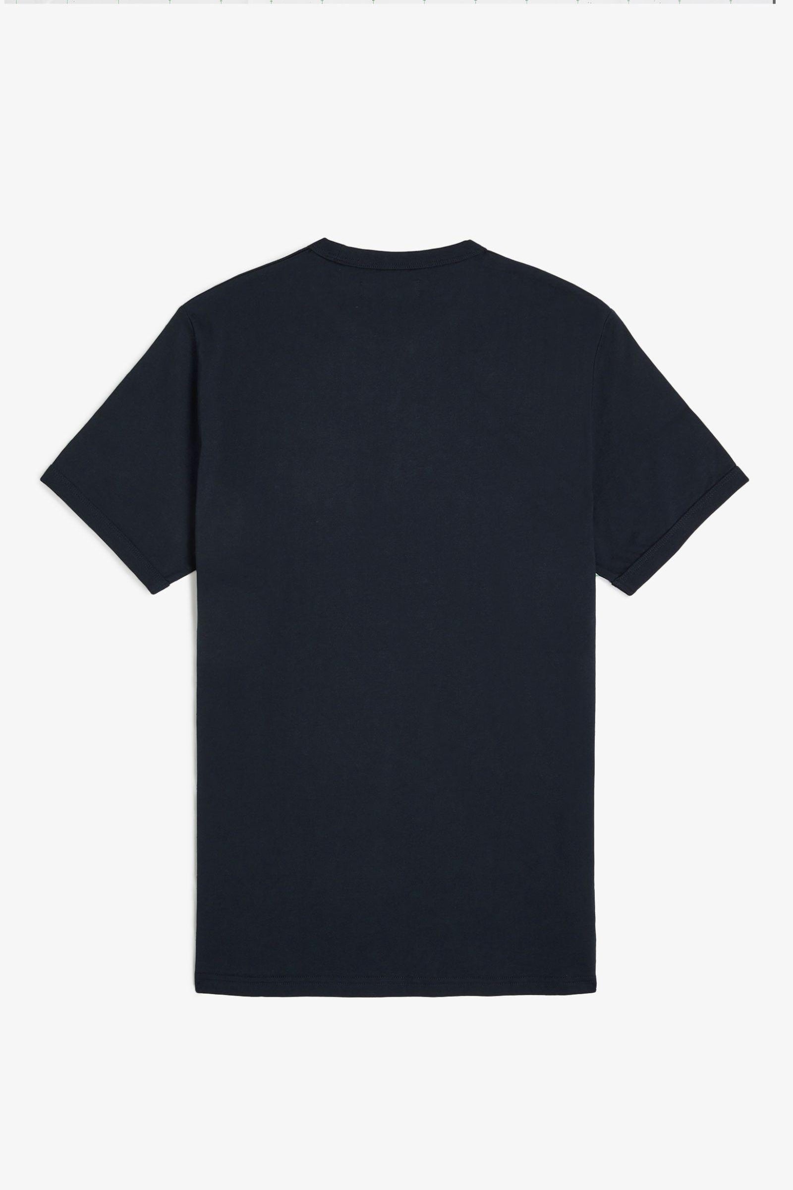 T-Shirt manica corta M3519 608 FRED PERRY Navy 