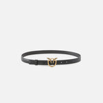 Cintura in pelle 100143A0F1 Z99Q PINKO Nero-antique gold 