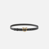 Cintura in pelle 100143A0F1 Z99Q PINKO Nero-antique gold 