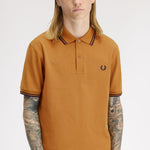 Polo manica corta M3600 T86 FRED PERRY Drk carml/nvy 