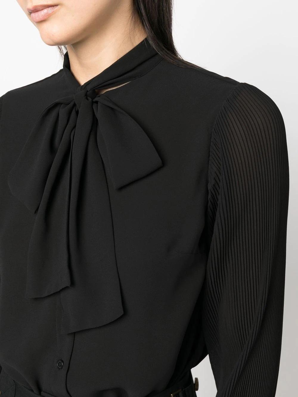 Camicia manica lunga MU240E57R3 001 MICHAEL KORS Black 