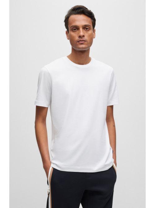 T-Shirt manica corta 50468972 10241525 01 100 BOSS White 