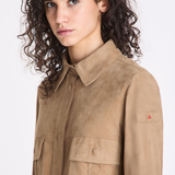 Giubbotto in suede PED5567 99012407 794 PEUTEREY Beige 