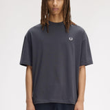 T-Shirt oversize manica corta M2474 297 FRED PERRY Anchor grey 