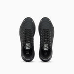 Sneaker con tomaia in mes 7X000303 AF18441 MZ547 EA7 Black 