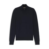 Maglia mezza zip in lana cachemire 50549984 10274962 01 404 BOSS Dark blue 